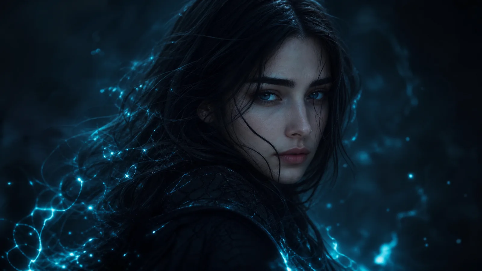 Three portrait and nature frames animated with lifelike motion prompts — drifting hair, rising steam, and rippling water — shown as before-and-after stills (generated with imgvid)